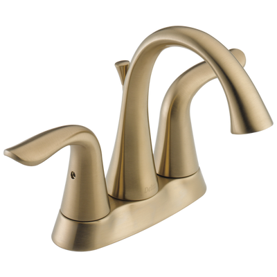 Delta Lahara Two Handle Centerset Bathroom Faucet - Champagne Bronze