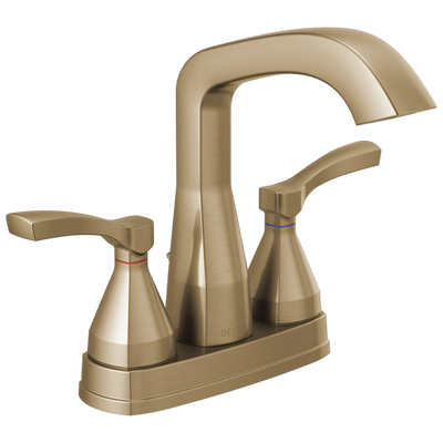 Delta Stryke Centerset Faucet - Champagne Bronze