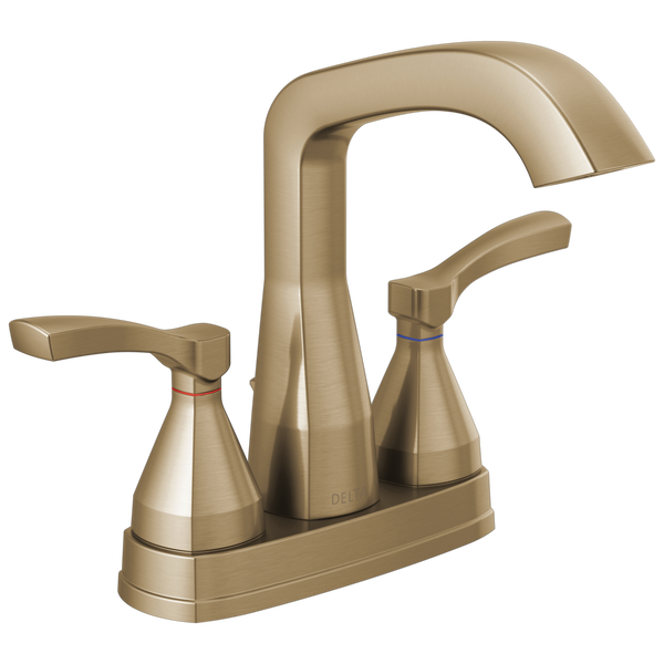 Delta Stryke Centerset Faucet - Champagne Bronze