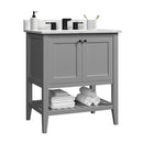 30"/Granite-4"Centerset/Grey