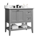 36"/Granite-8"Spread/Grey