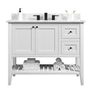 42"/Granite-8"Spread/White