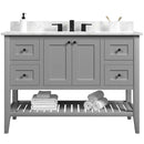 48"/Granite-8"Spread/Grey