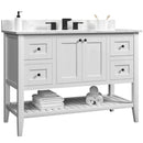 48"/Granite-8"Spread/White