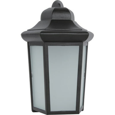 Morris LED Ornamental Entryway Light, 9W, 630 lm, 4000K, 120V, Black