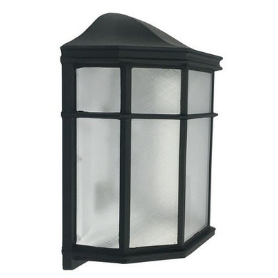 Morris LED Ornamental Entryway Light, 9W, 650 lm, 4000K, 120V, Black