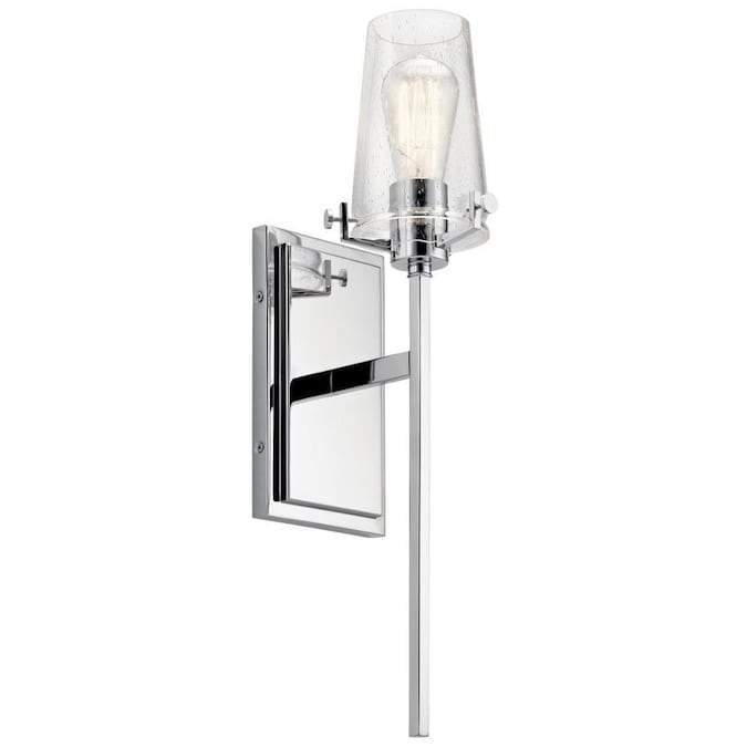 Kichler Alton 5-in W 1-Light Chrome Industrial Wall Sconce