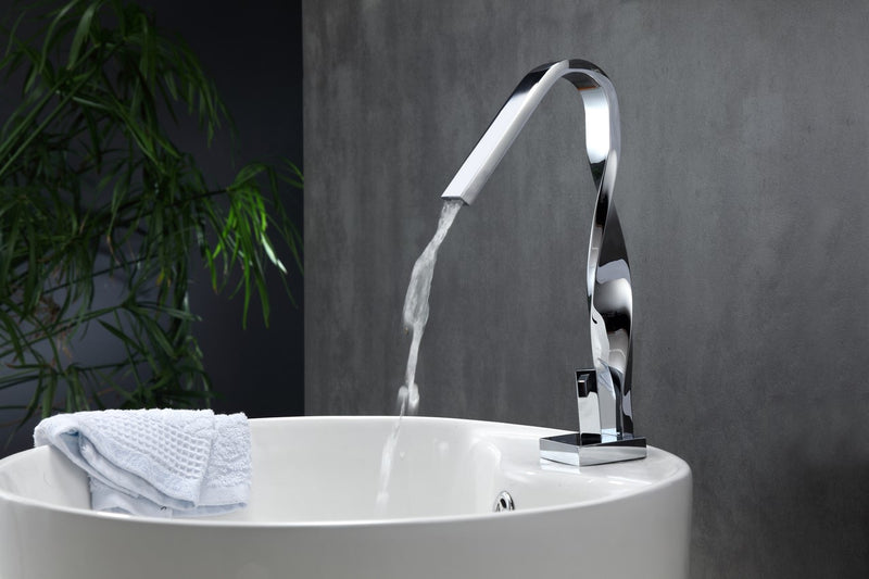 Aqua Riccio Single Lever Faucet - Chrome