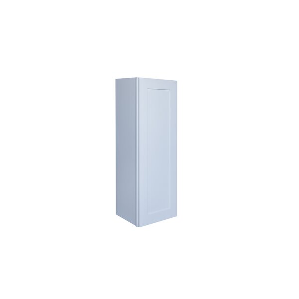 Natura 12" D Single door Wall Luxor White Kitchen Cabinet