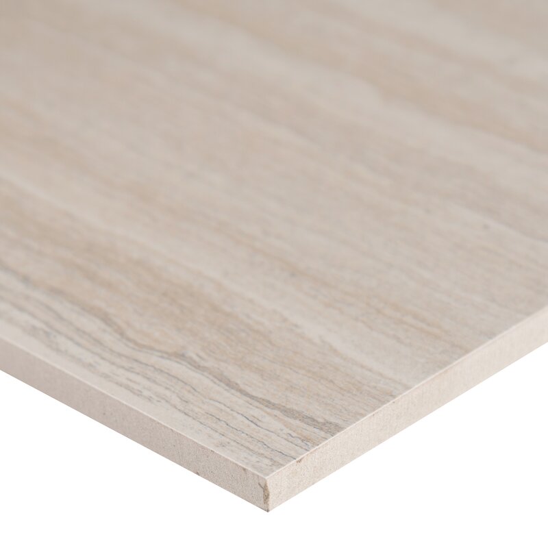 Concrete 12" x 24" Ceramic Floor and Wall Matte Tile (16/SF Carton)
