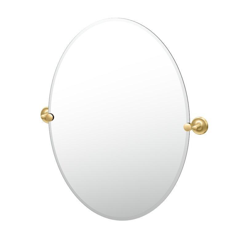 32"Hx29"W/Gold/Oval