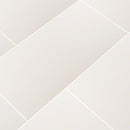 Estates White Polished Porcelain Floor & Wall Tile