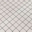 Domino White 2" x 2" Polished Porcelain Mesh Mounted Mosaic Tile (8 sq/Carton)
