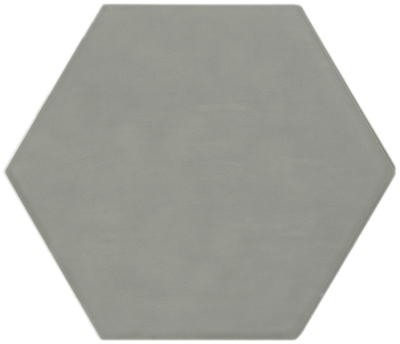 Metis Hexagon Light Gray 7" Handmade-Look Glazed Wall Tile (10.76 SF/Carton)