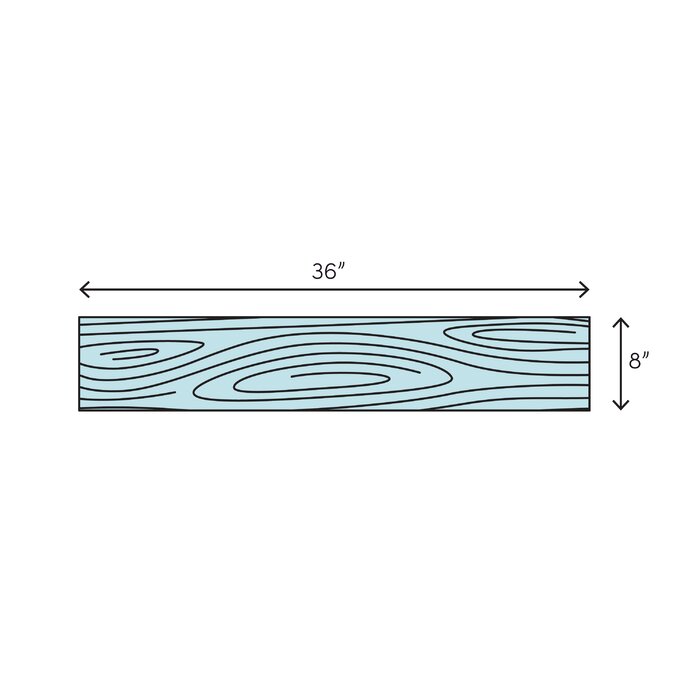 Loft 8" x 36" Porcelain Wood look Matte Wall & Floor Tile (14 SF/Carton )