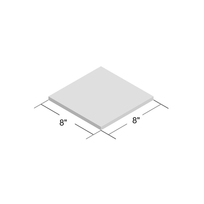 Graben Paloma 8" x 8" Porcelain Spanish Matte Wall & Floor Tile (5.16 SF/Carton)