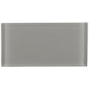 Nero Gray Glass Subway Tile (5 SF/Carton)