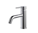 Aqua Rondo Single Hole Mount Bathroom Vanity Faucet - Chrome