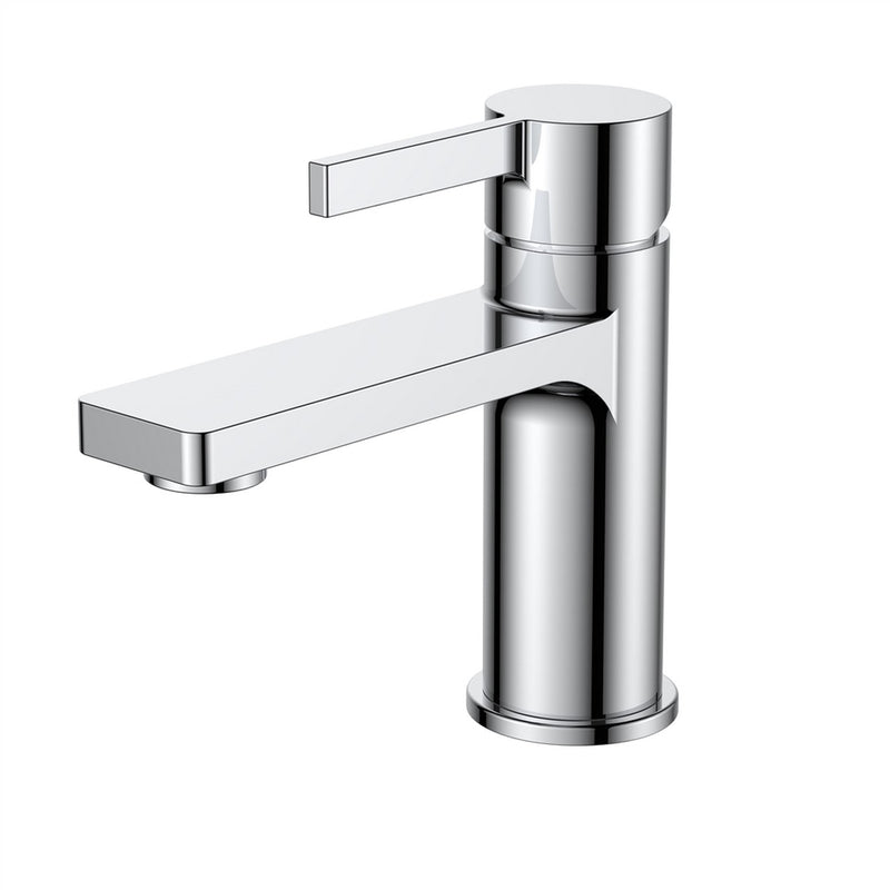 Aqua Sotto Single Lever Bathroom Vanity Faucet - Chrome