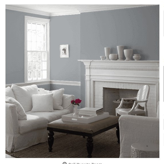 Benjamin Moore Eggshell Paint Interior Silent Night 1613