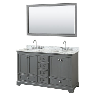 60"/Gray/SquareSinks