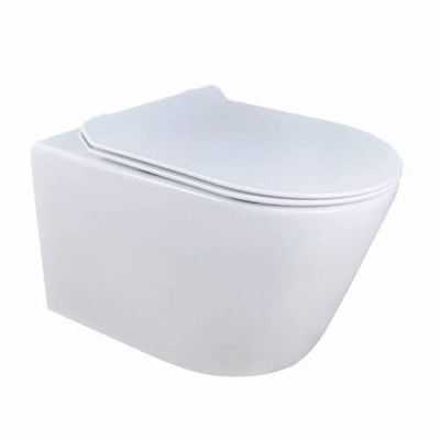 Dakota Wall Hung Toilet 20" - White