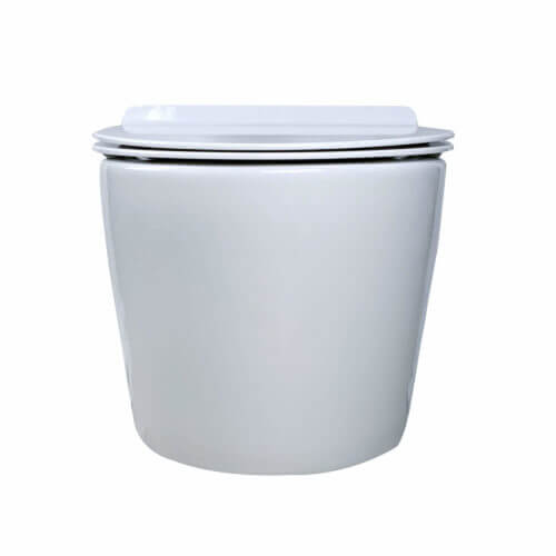 Dakota Wall Hung Toilet 20" - White