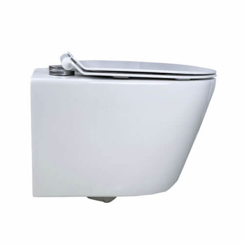 Dakota Wall Hung Toilet 20" - White