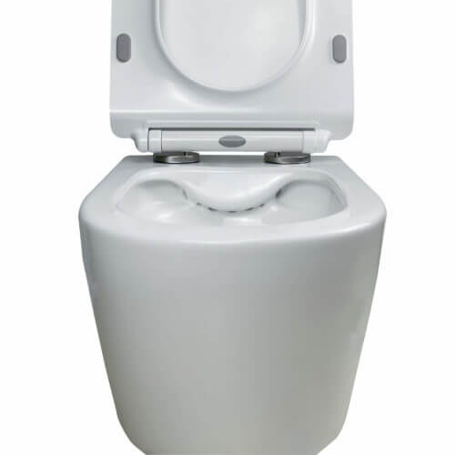 Dakota Wall Hung Toilet 20" - White