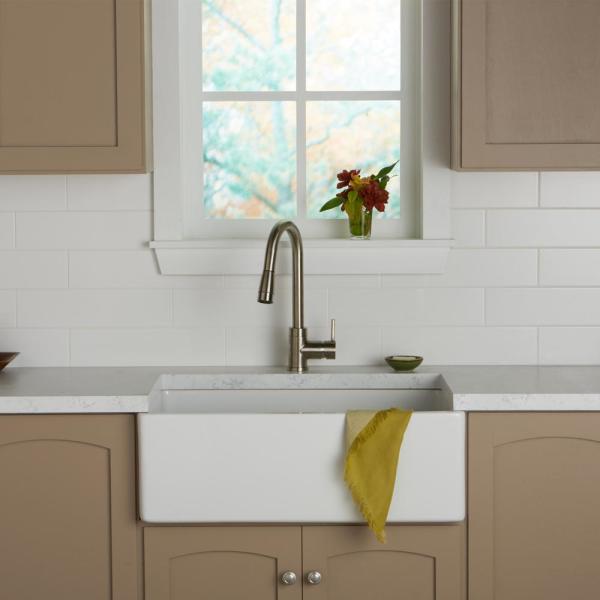 Brilliance 4" x 16" Ceramic Polished Bright White Subway Tile (8.6 SF/Carton)