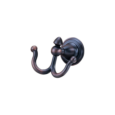 Delta Victorian Double Robe Hook - Venetian Bronze