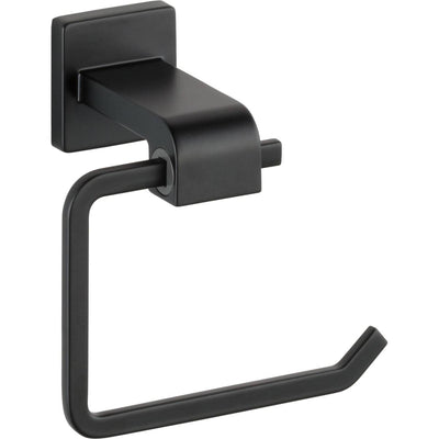 Delta Ara Wall Mounted Single Hook Tissue Holder - Matte Black