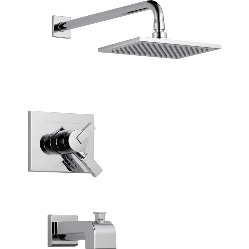 Shower+Tub/DualFunction/Chrome