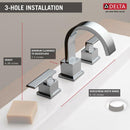 Delta Vero Widespread Bathroom Faucet