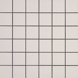 Domino White 2" x 2" Matte Porcelain Mesh Mounted Mosaic Tile (8 sq/Carton)