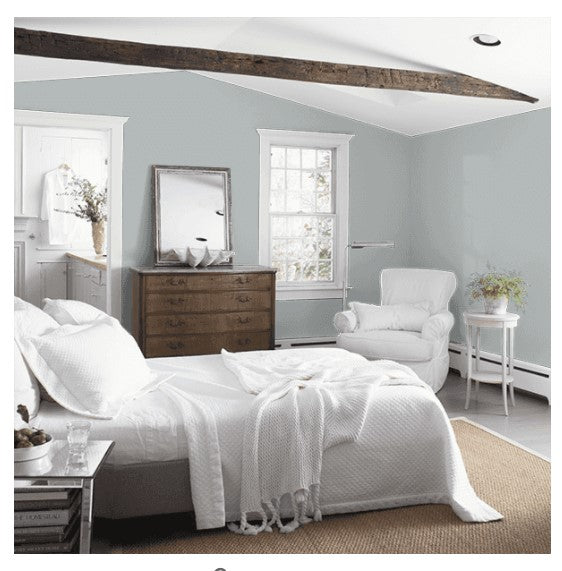 Benjamin Moore Eggshell Paint Interior Silver Lake 1598