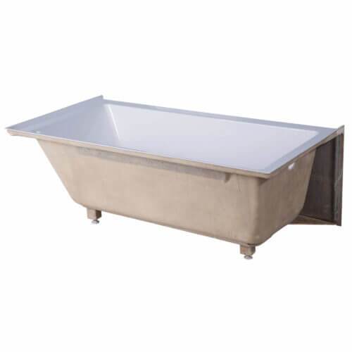 Fine Fixtures Apron Bathtub - White