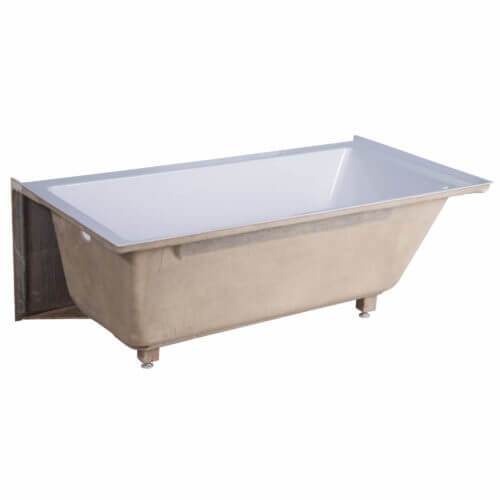 Fine Fixtures Apron Bathtub - White