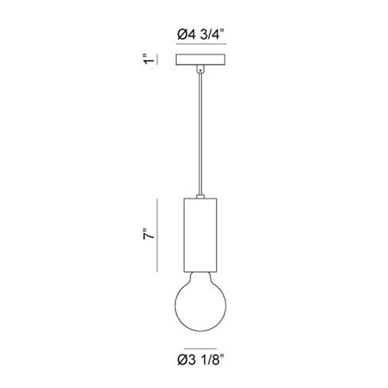 Marmo 2 Light Marble (White) Pendant Ceiling Light