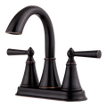 Pfister Saxton 2-Handle 4" Centerset Bathroom Faucet with Push & Seal