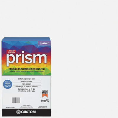 Prism #640 Arctic White 17 lb. Grout