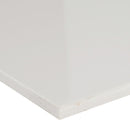 Estates White Polished Porcelain Floor & Wall Tile